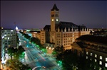 Pennsylvania Ave - Old Post Office to the Capitol at Night